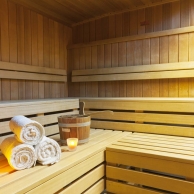 Bio-Sauna mit Farbwechsel